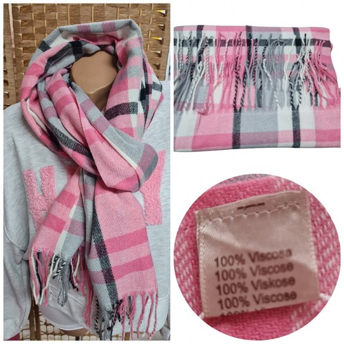 Schal winter kariert viskose - schal,