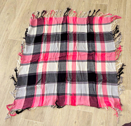 Damen schal tuch kariert - schal/tuch,