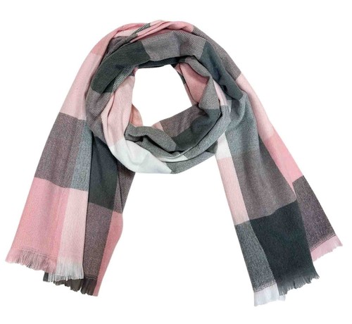 Winterschal mit karo glencheck - winterschal,