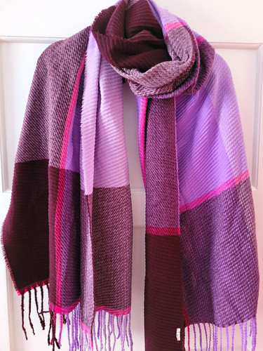 Damen schal polyester kariert - damen,