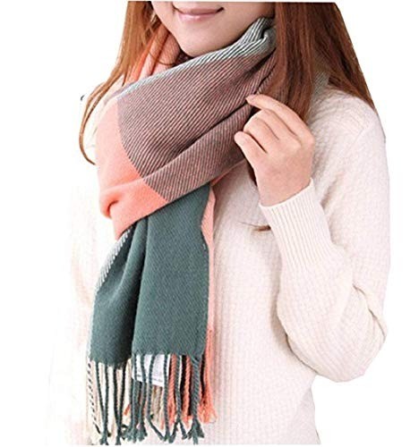 Kariert schal damen winter - kariert,