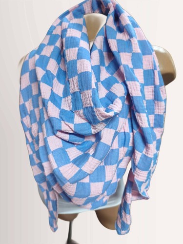Musselin tuch dreiecksschal - tuch,