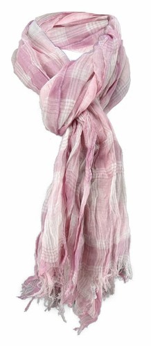Raffschal rosa altrosa - , grau