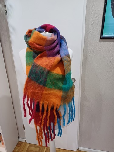 Schal warm bunt warmer - bunt,