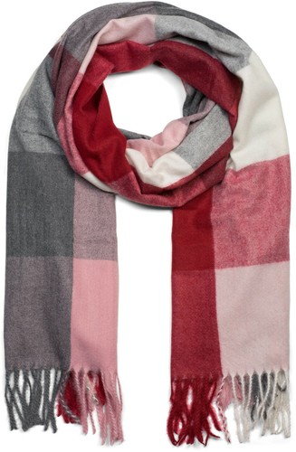 Unisex weicher karo schal mit - unisex,